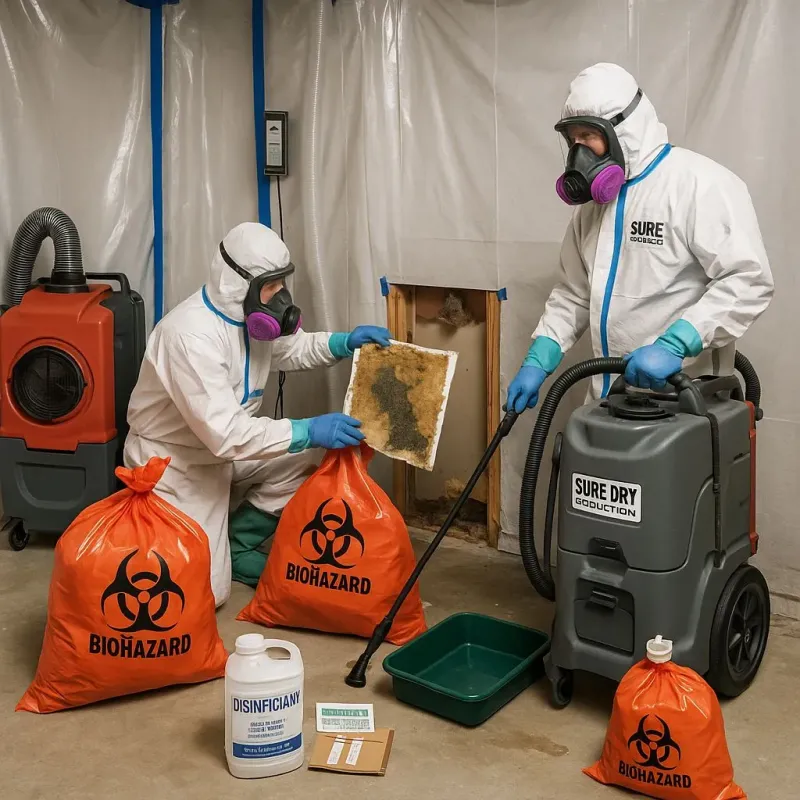 Contaminated Water Handling Protocols process in Eveleth, MN