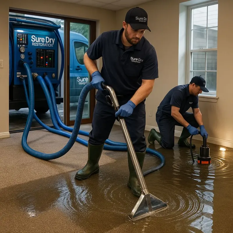 Water Extraction and Removal process in Eveleth, MN